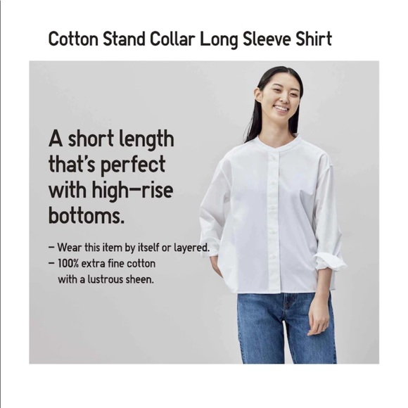 UNIQLO WHITE SHIRT (NWT) - Picture 5 of 5